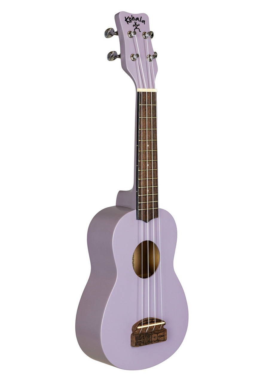 Kohala Soprano Tiki Series Ukulele Purple (KT-SPU) | Musician Madness