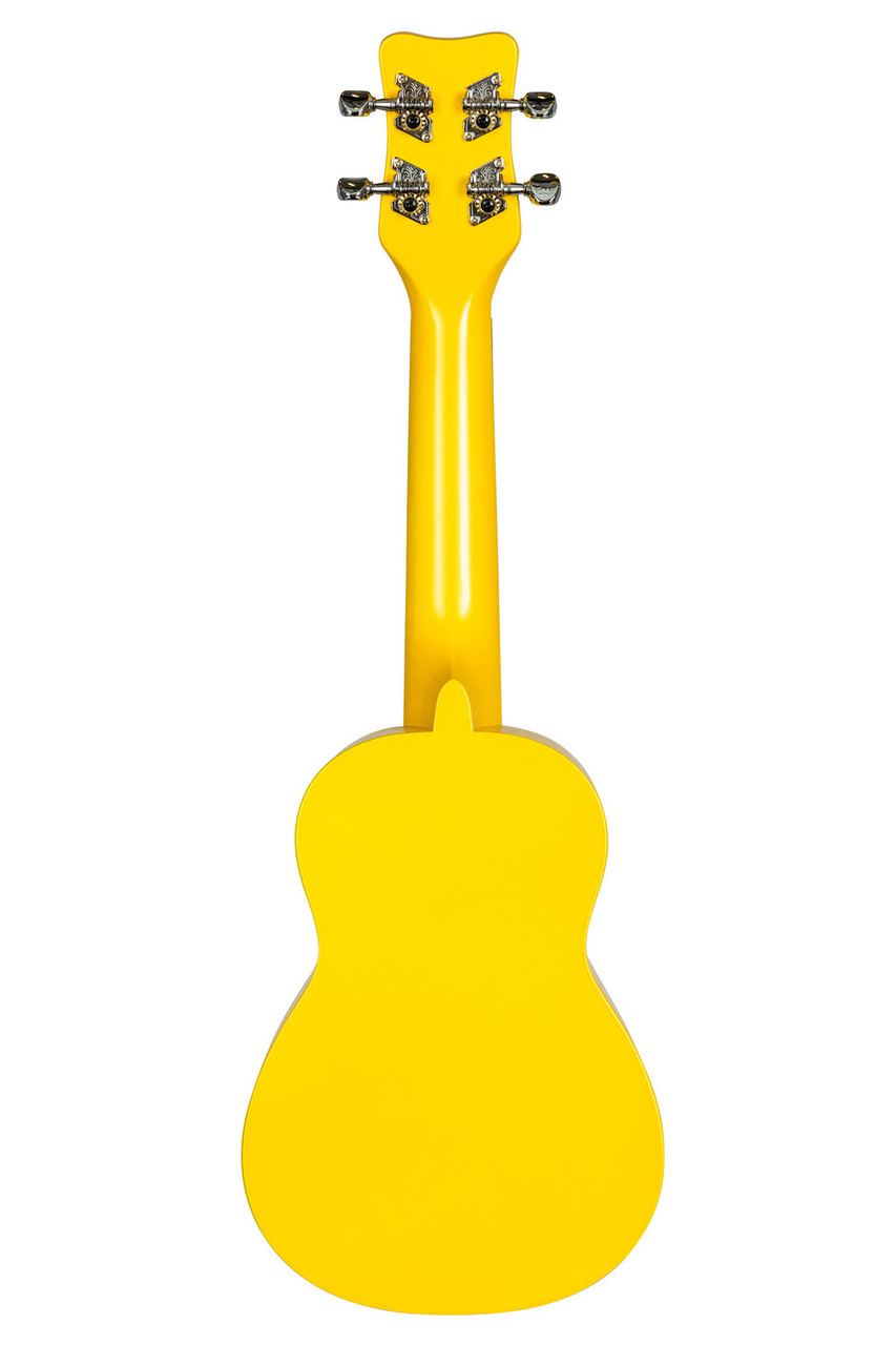 Kohala Soprano Tiki Series Ukulele Yellow (KT-SYE)