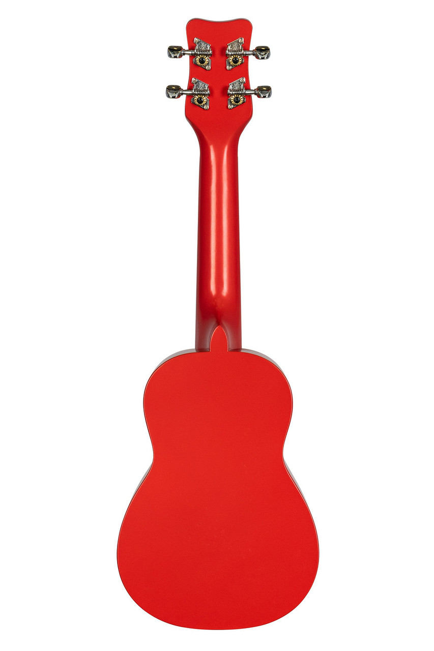 Kohala Soprano Tiki Series Ukulele Red (KT-SRD) | Musician Madness
