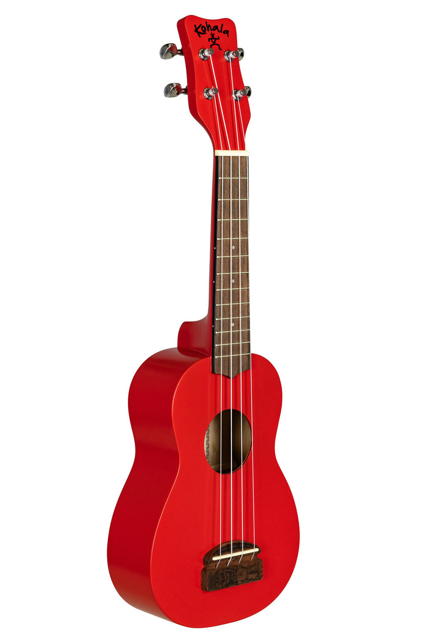 Kohala Soprano Tiki Series Ukulele Red (KT-SRD)