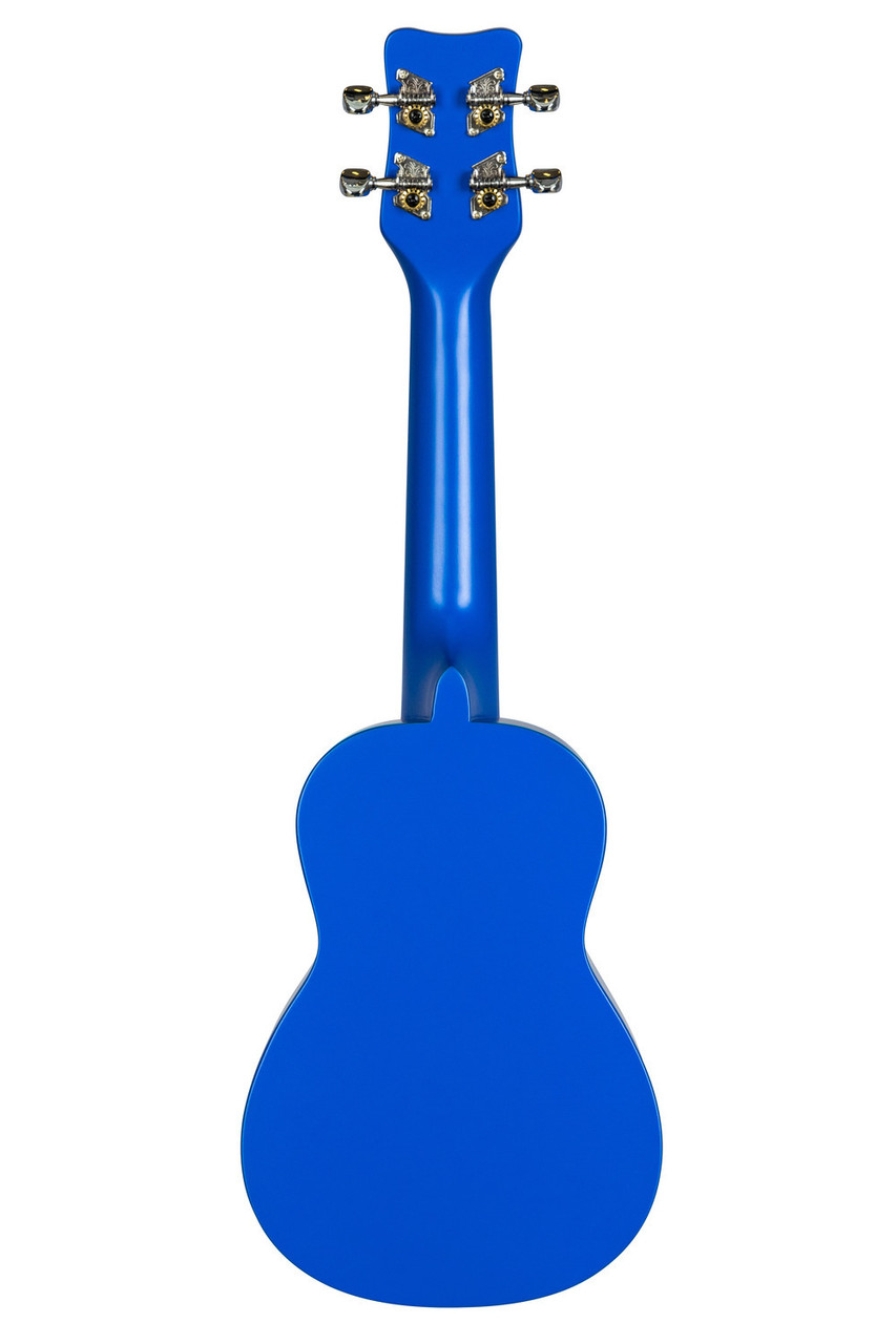 Kohala Soprano Tiki Series Ukulele Ocean Blue (KT-SBL) | Musician Madness