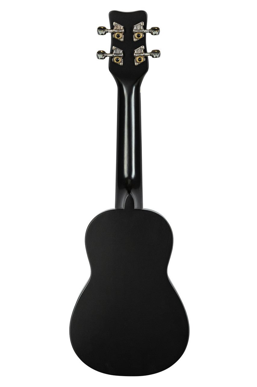 Kohala Soprano Tiki Series Ukulele Black (KT-SBK) | Musician Madness