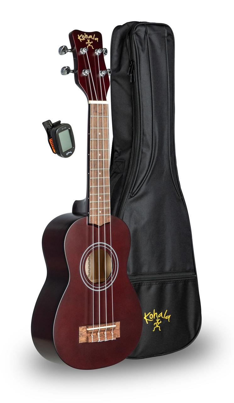 Kohala Soprano Ukulele Pack W/ Bag & Tuner (KPP-S)