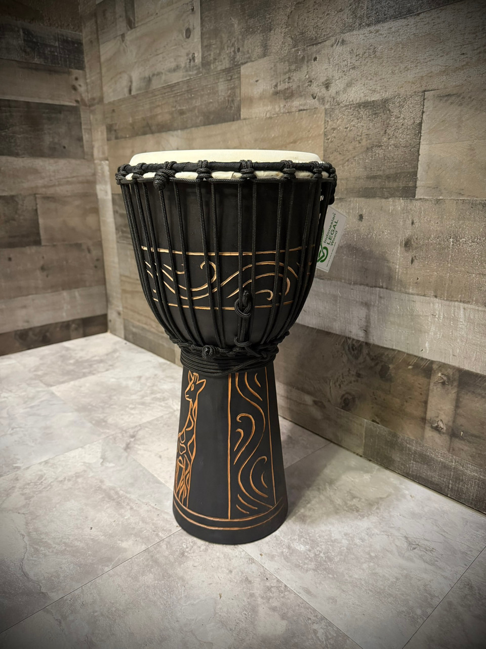 Toca Street Series Djembe 10" Medium - Giraffe