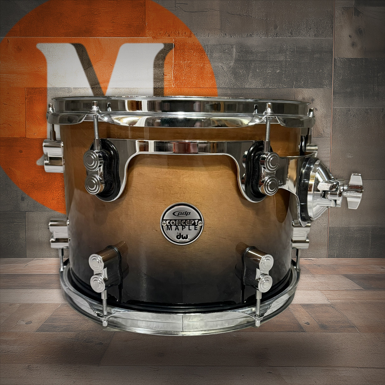 PDP Concept Maple 9x12 Tom - Charcoal Fade | Musician Madness
