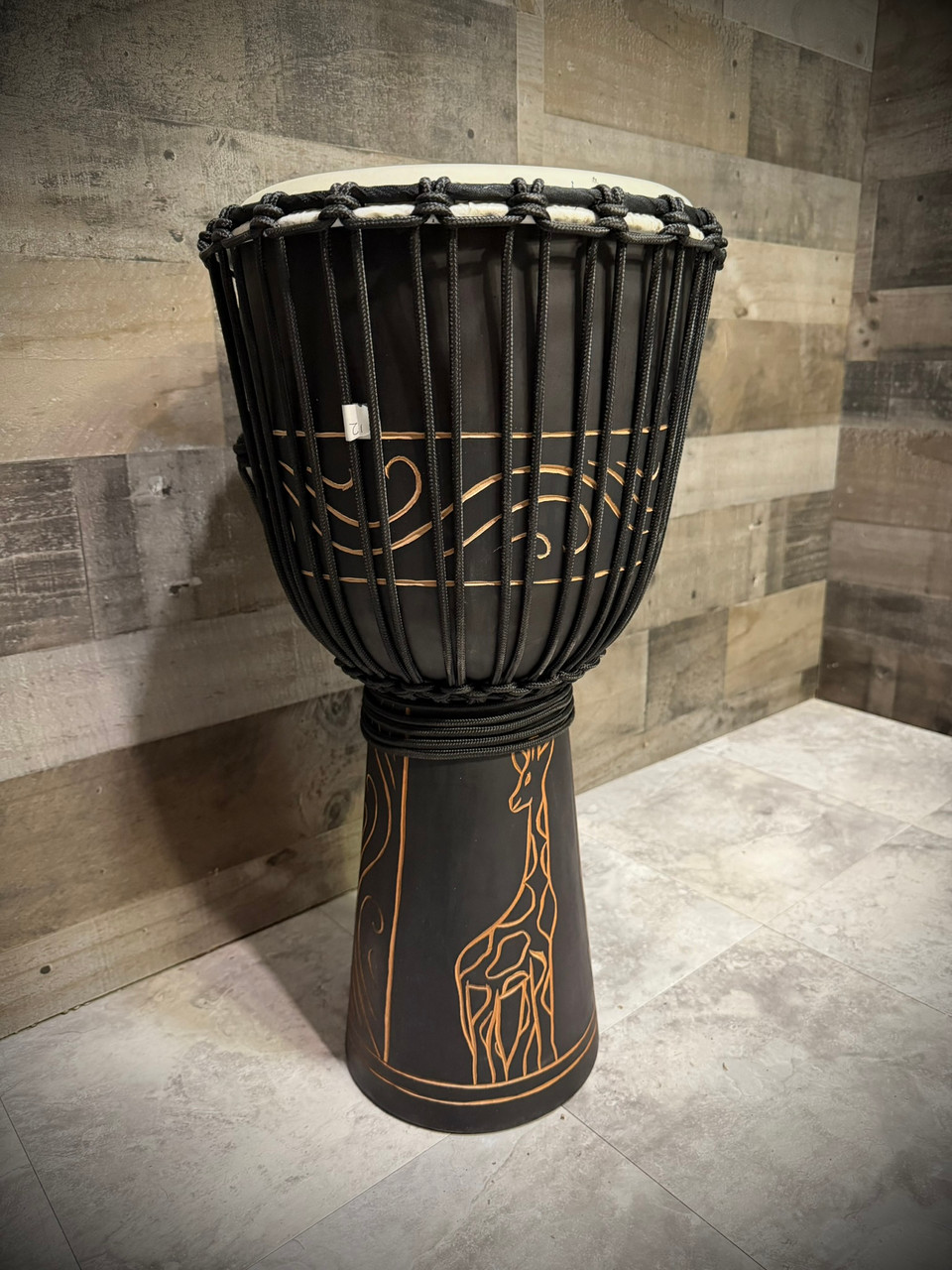 Toca Street Series Djembe, 12" Large - Giraffe | Musician Madness
