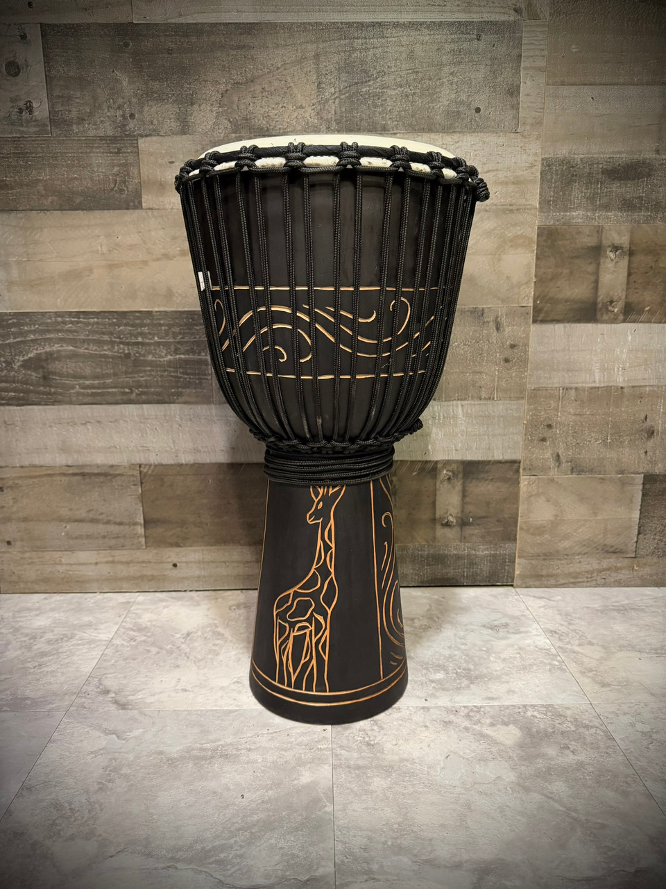 Toca Street Series Djembe, 12" Large - Giraffe | Musician Madness