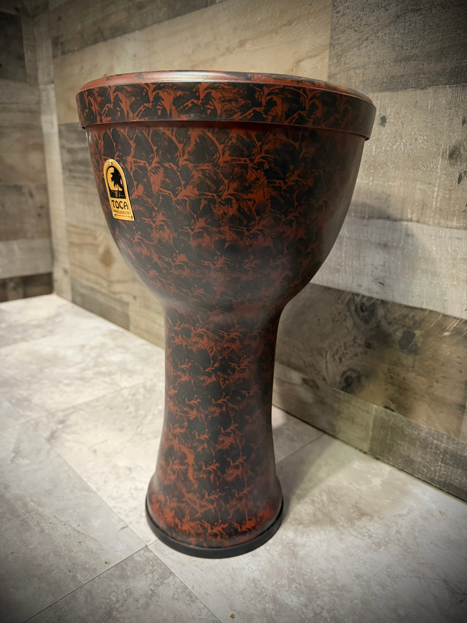 Toca Freestyle Lightweight Djembe Drum 9" Earth Tone - Open Box (SFDL-9EB) | Musician Madness