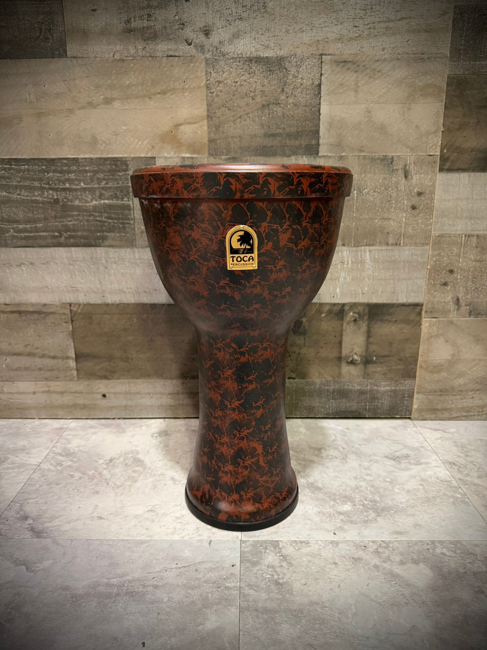 Toca Freestyle Lightweight Djembe Drum 9" Earth Tone - Open Box (SFDL-9EB) | Musician Madness