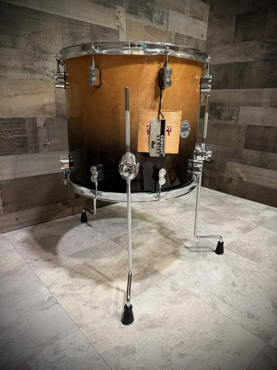PDP Concept Maple 14x16 Floor Tom - Natural to Charcoal - Open Box