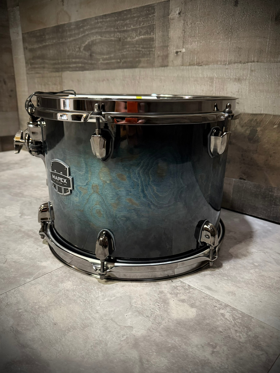 Mapex Saturn 12x9 Rack Tom - Deep Water Maple Burl - Open Box | Musician Madness