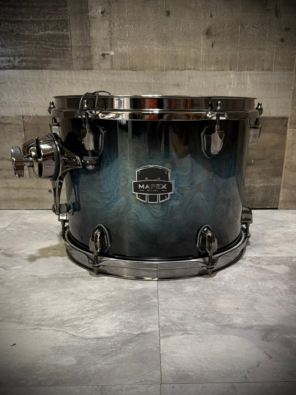Mapex Saturn 12x9 Rack Tom - Deep Water Maple Burl - Open Box | Musician Madness