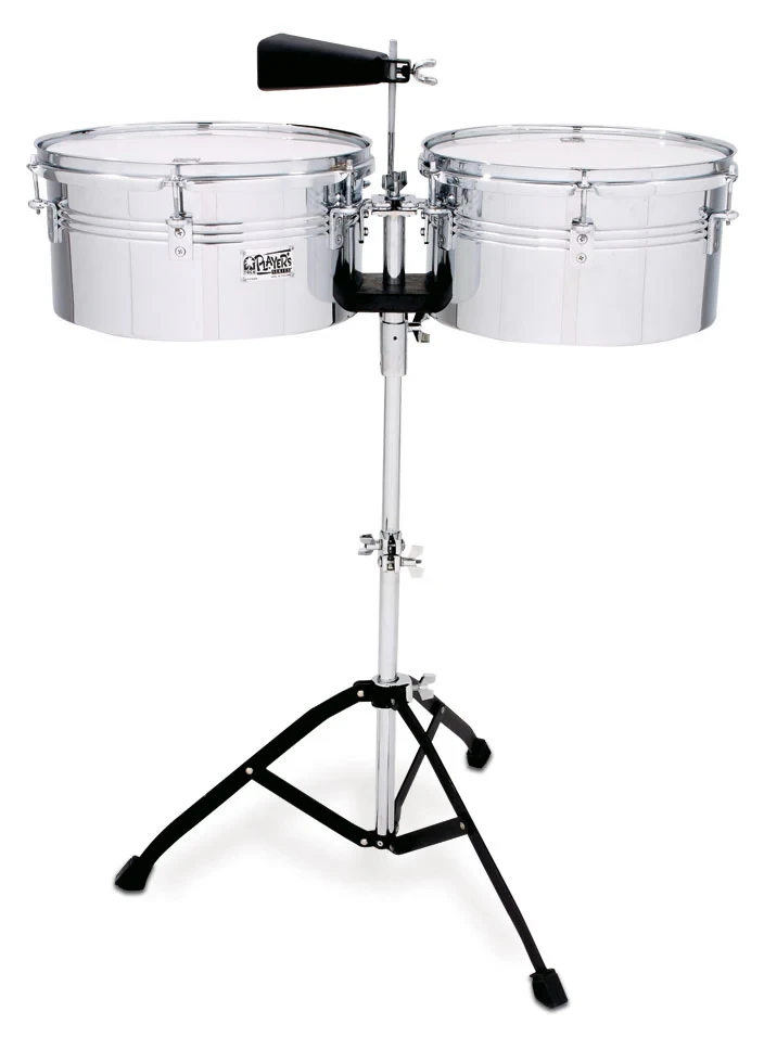 Toca Player Series Timbales 13"/14" - Steel - Open Box (T-PT1314) | Musician Madness