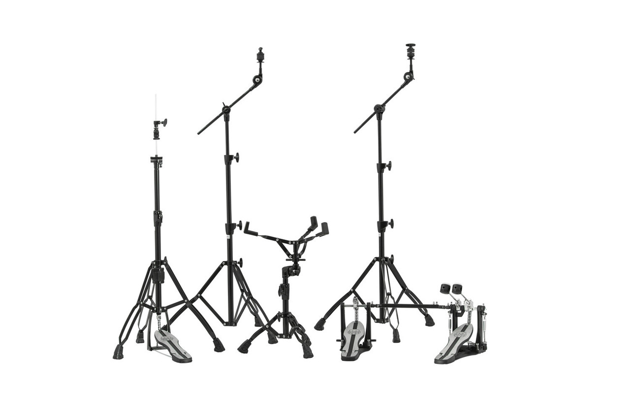 Mapex HP6005EB-DP Mars 600 Hardware Pack w/ Double Pedal- Black (HP6005EB-DP)
