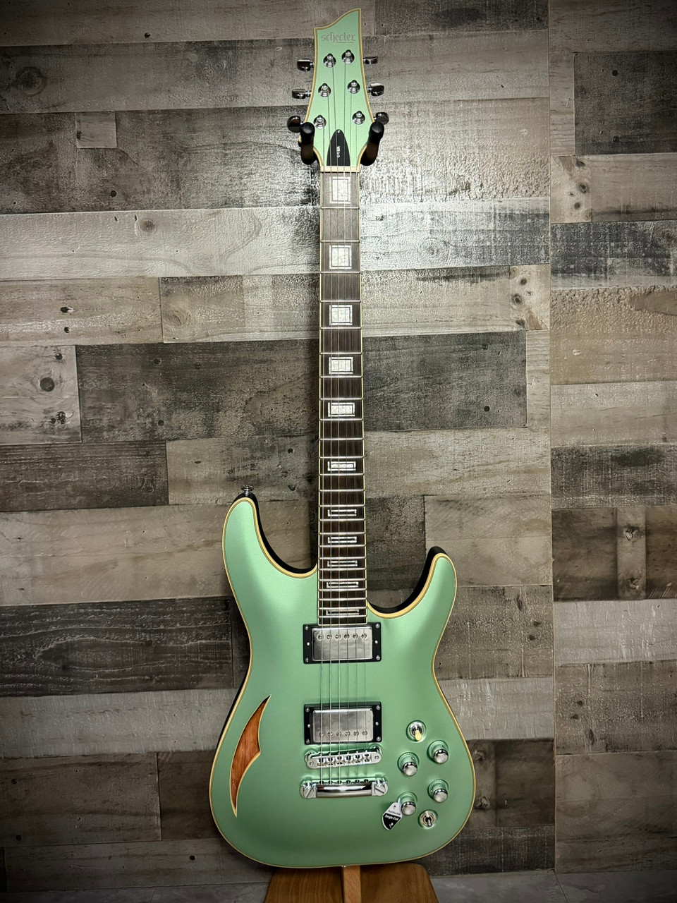 Schecter C-1 E/A Classic - Satin Vintage Pelham Blue - B-Stock (643) | Musician Madness