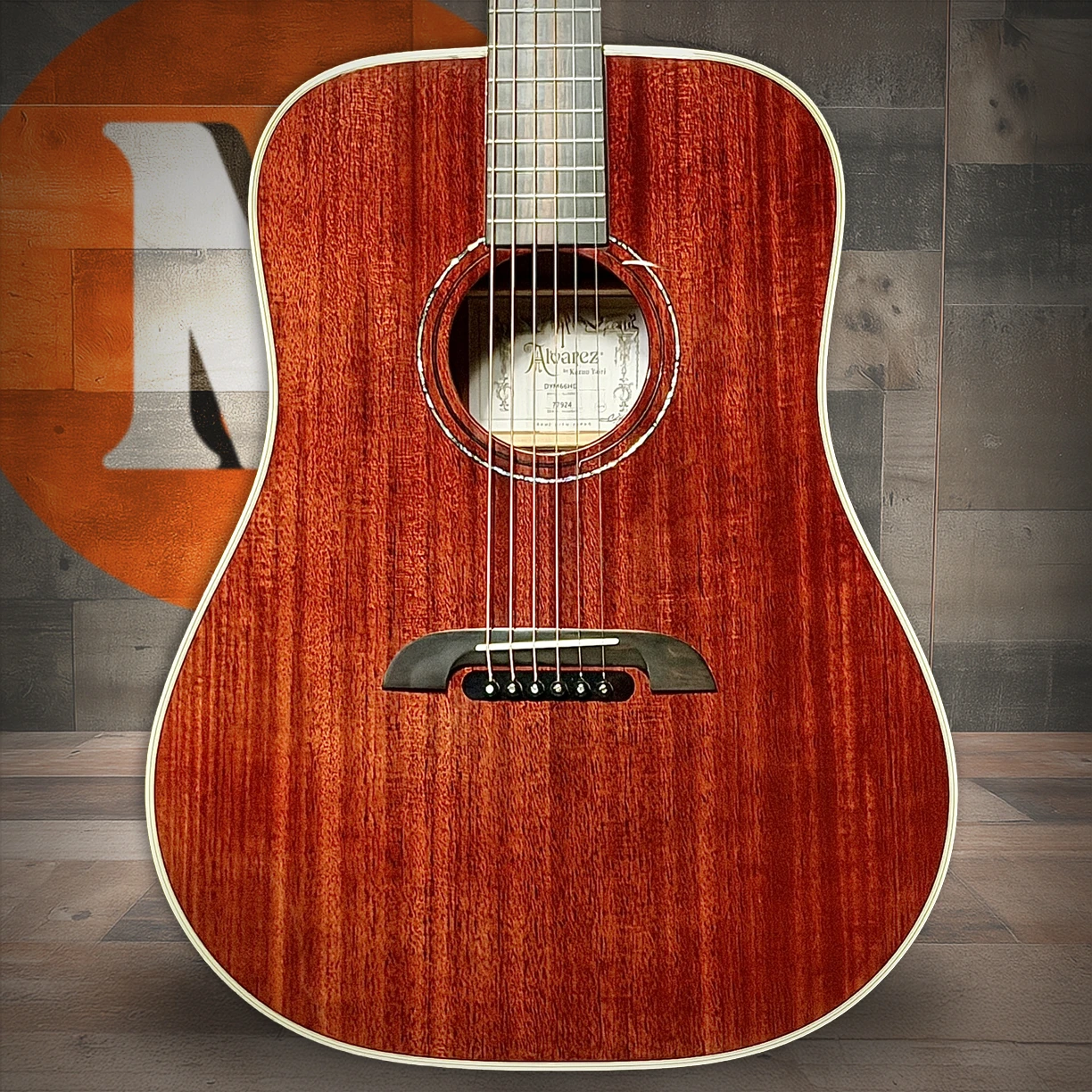 Alvarez DYM66HD Yairi Honduran Masterworks Dreadnought Acoustic Guitar