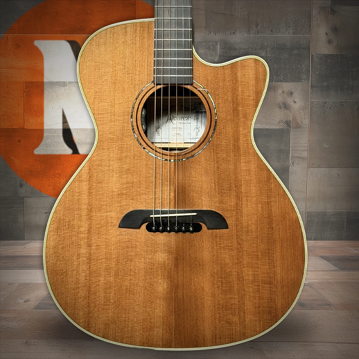Alvarez Yairi Masterworks GYM74CEX Grand Auditorium Acoustic-Electric - Second (GYM74CEX)