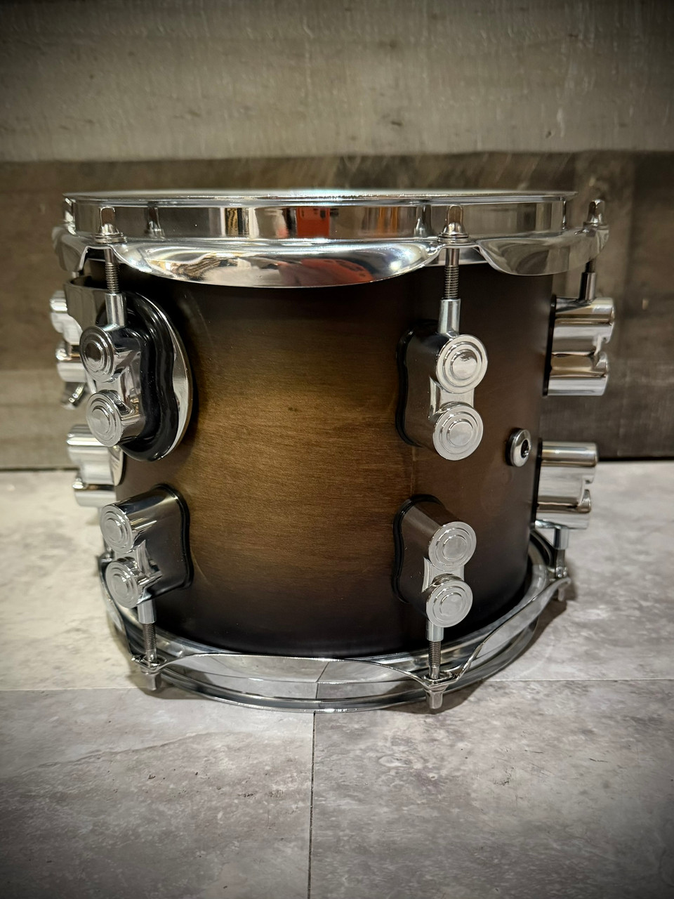 PDP Concept Maple 7x8 Suspended Tom Satin - Charcoal Burst - Open Box (PDCM0708STSCB) | Musician Madness