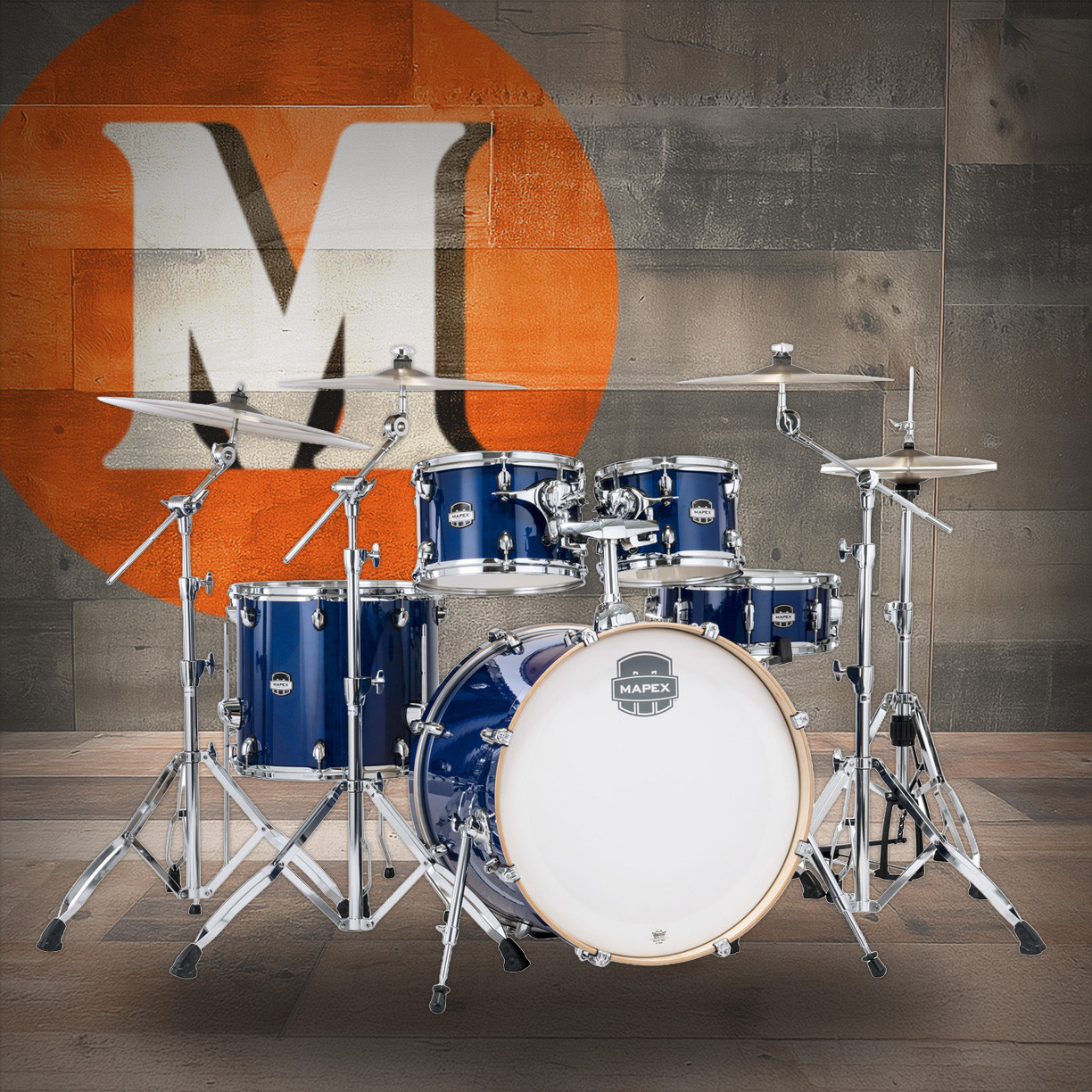Mapex Mars Maple Rock Shell Pack - Midnight Blue (MM529SFOD) | Musician Madness