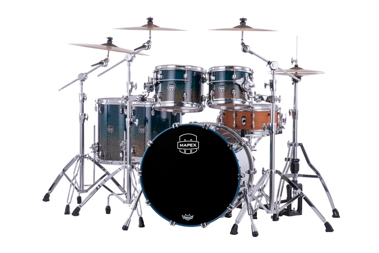 Mapex Saturn Evolution Workhorse 5 Piece Shell Pack Without Snare (SE628XMOE)