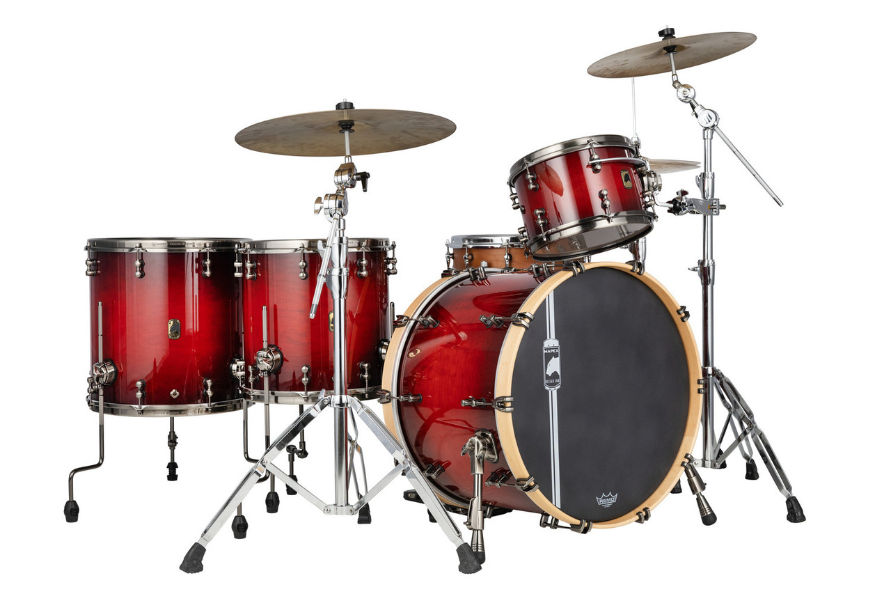 Mapex Black Panther Design Lab Cherry Bomb 4 Piece Shell Pack (BPDLNC528XBHW)