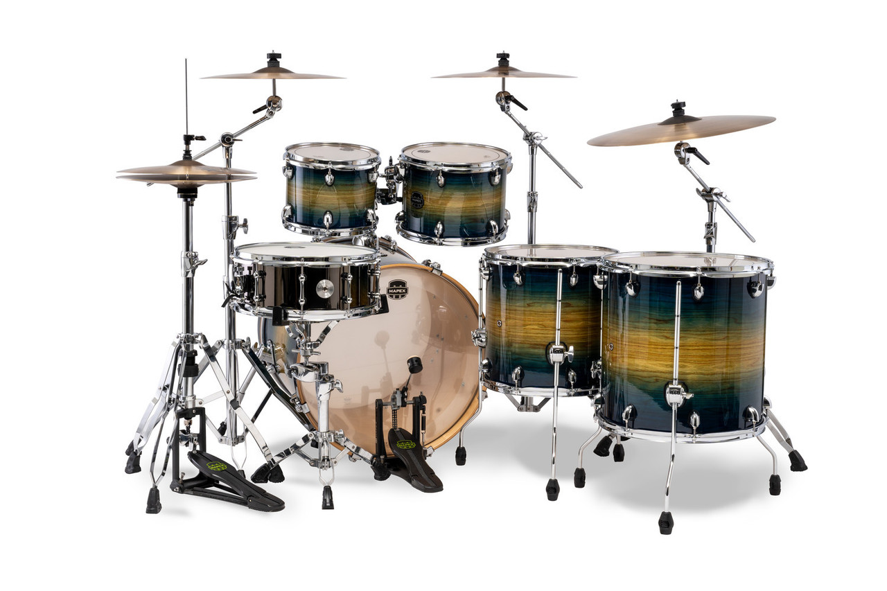 Mapex Armory Studioease Shell Pack - Rainforest Burst (AR628SVET) | Musician Madness