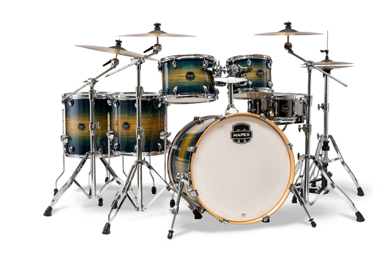 Mapex Armory Studioease Shell Pack - Rainforest Burst (AR628SVET) | Musician Madness