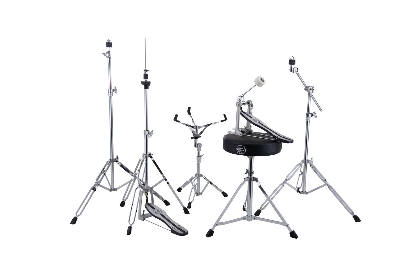 Mapex 250 Series Hardware Pack W/T400 Throne Chrome (HP2505T) | Musician Madness