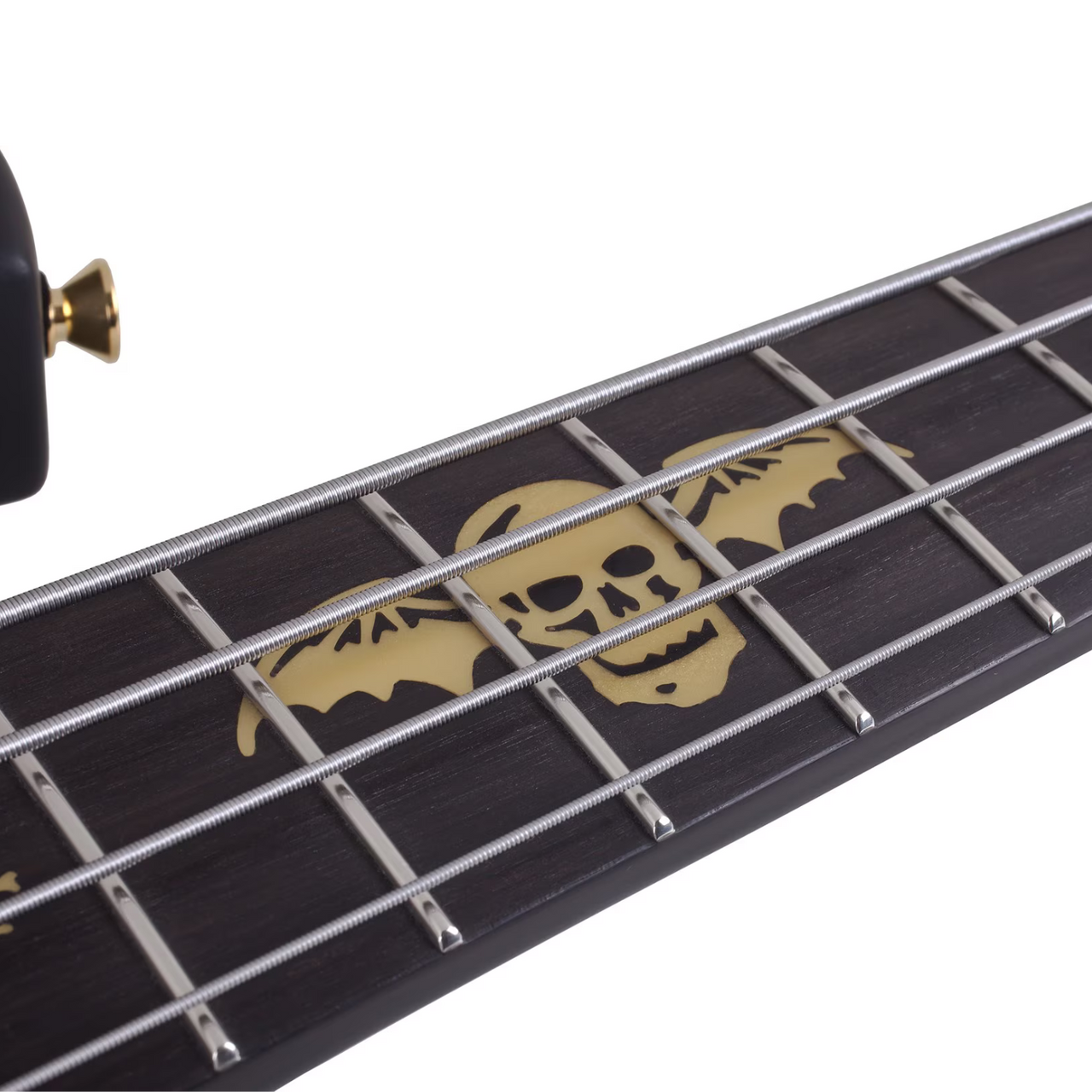 Schecter Johnny Christ Left Hand Electric Bass Guitar - Satin Black (212)