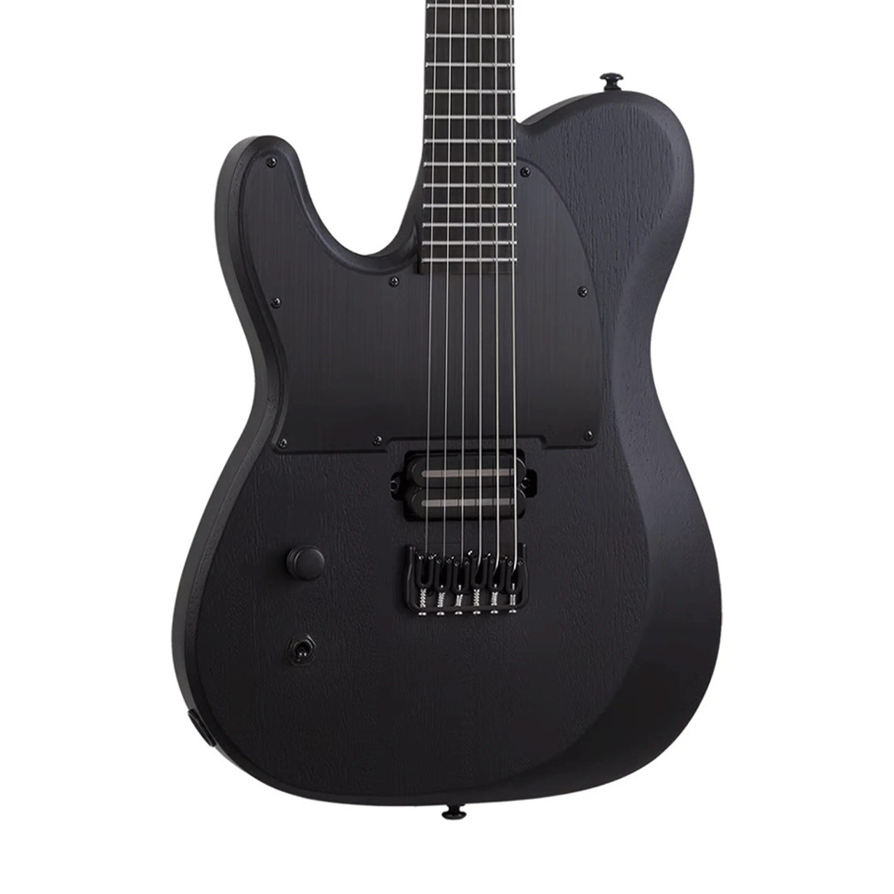 Schecter PT Black Ops Left Hand Electric Guitar - Satin Black (623) | Musician Madness