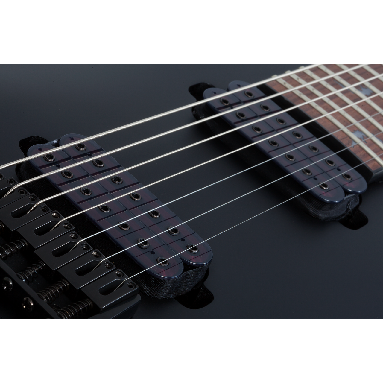 Schecter Damien-7 Electric Guitar - Satin Black (2472)