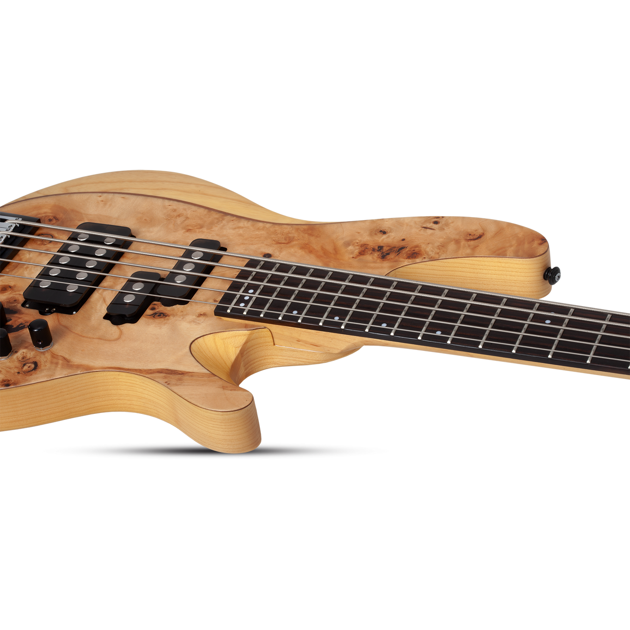 Schecter Guitar Research Reaper-5 Electric Bass Guitar - Natural Satin (2929) | Musician Madness