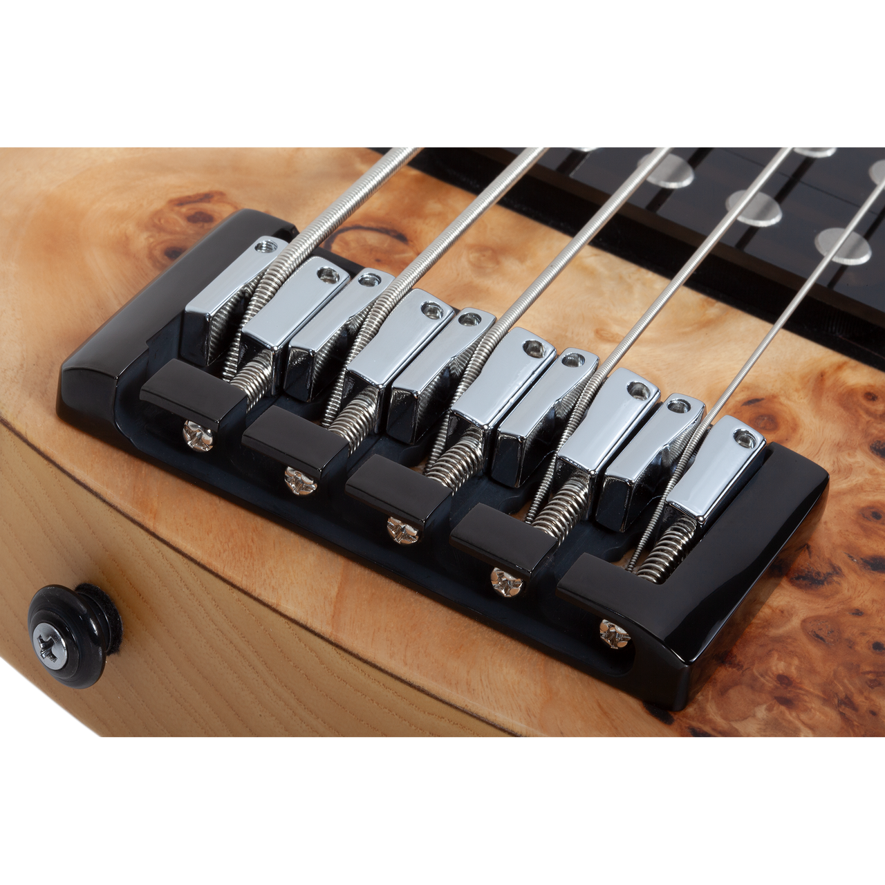Schecter Guitar Research Reaper-5 Electric Bass Guitar - Natural Satin (2929) | Musician Madness