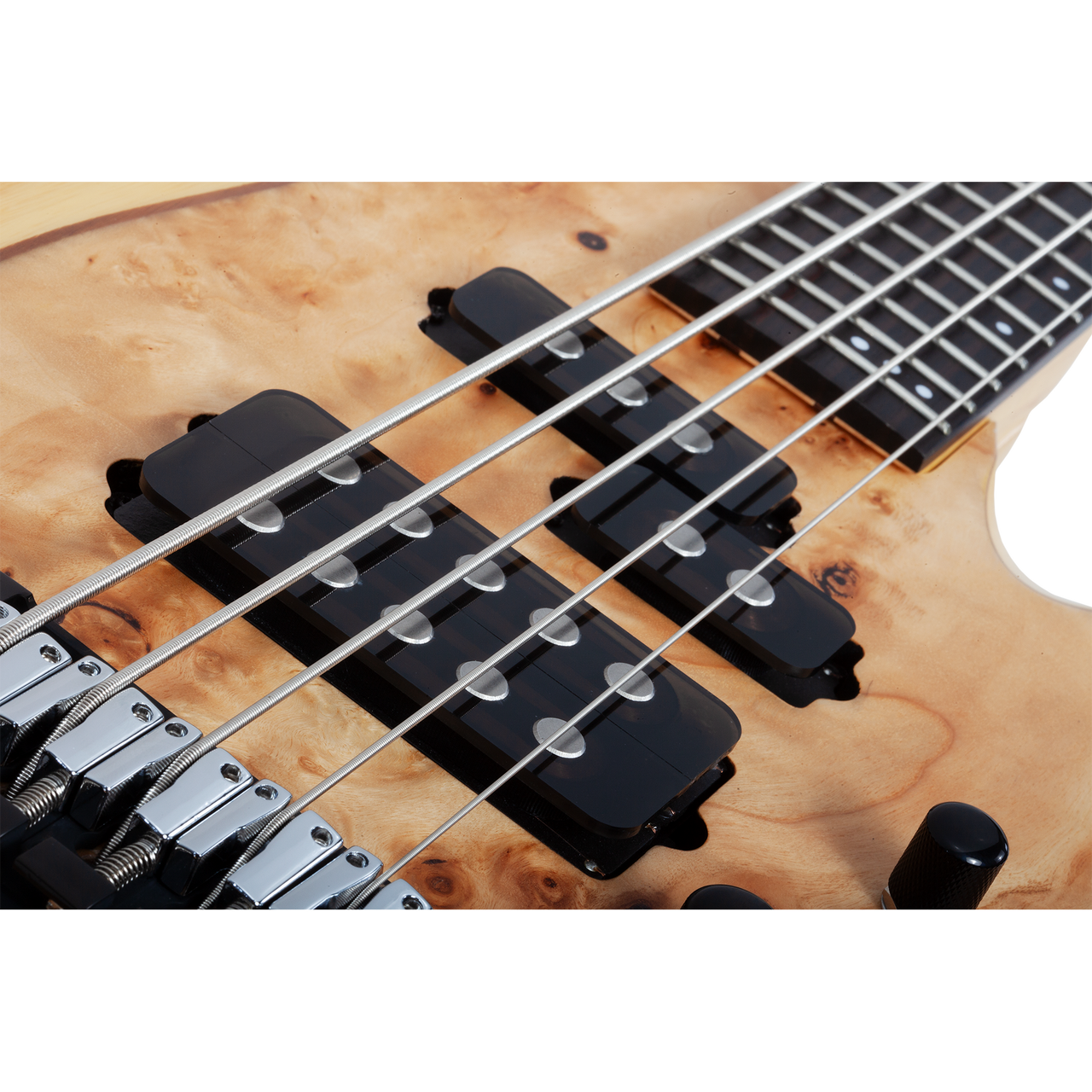 Schecter Guitar Research Reaper-5 Electric Bass Guitar - Natural Satin (2929) | Musician Madness