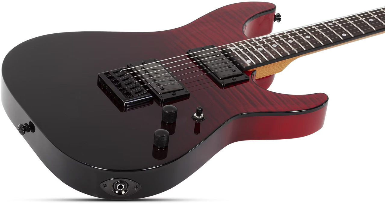 Schecter 3949-SHC C-1 Standard 6 String RH Electric Guitar - Blood Burst (3949) | Musician Madness