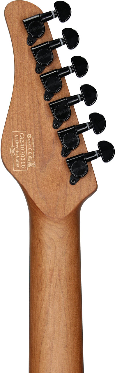 Schecter PT Standard Electric Guitar - Black Fade Burst Burl (3955)