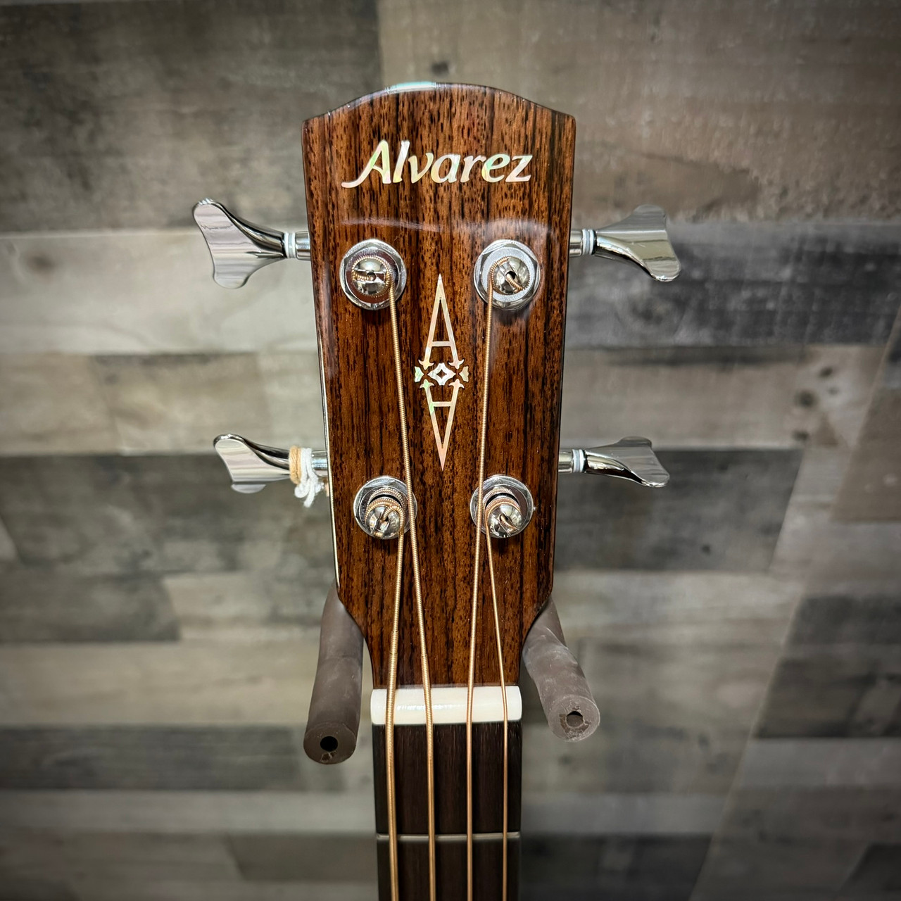 Alvarez Artist Elite Bass Guitar Acoustic Electric Shadowburst Armrest with Cutaway (AEB70CE_Armrest_Shadowburst) | Musician Madness