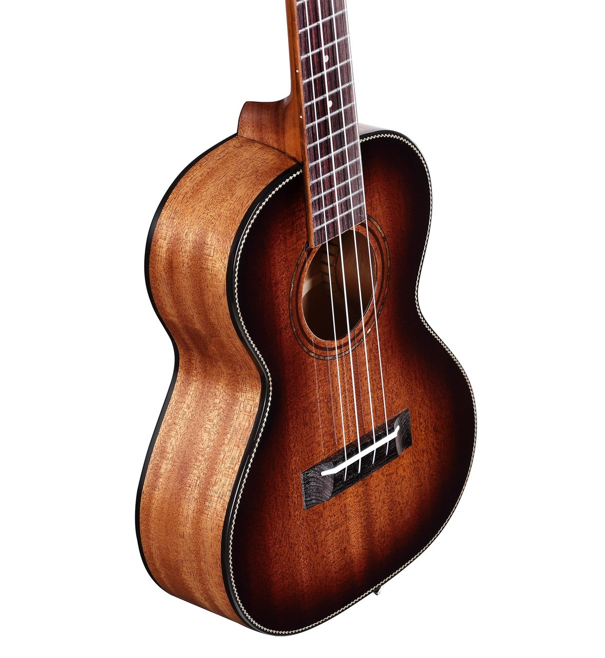 Alvarez Artist Tenor Ukulele Herringbone SHB Solid Mahogany Top (AU66TSHB) | Musician Madness