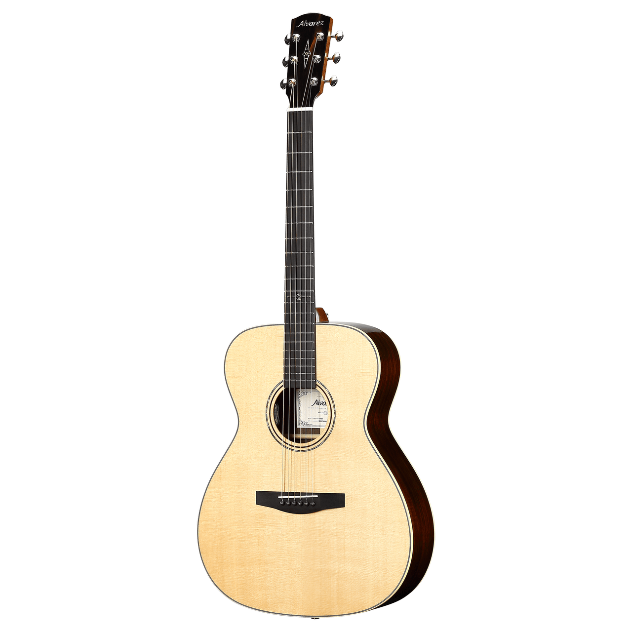 Alvarez Laureate Folk/OM Guitar Acoustic Electric (LF70E) | Musician Madness