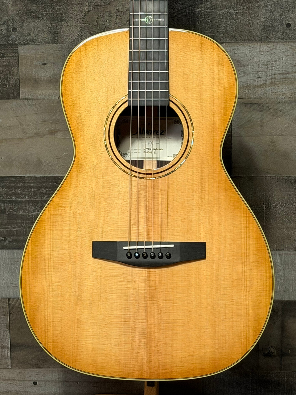 Alvarez LP70E Daybreak Alvarez Laureate Parlor Guitar Acoustic