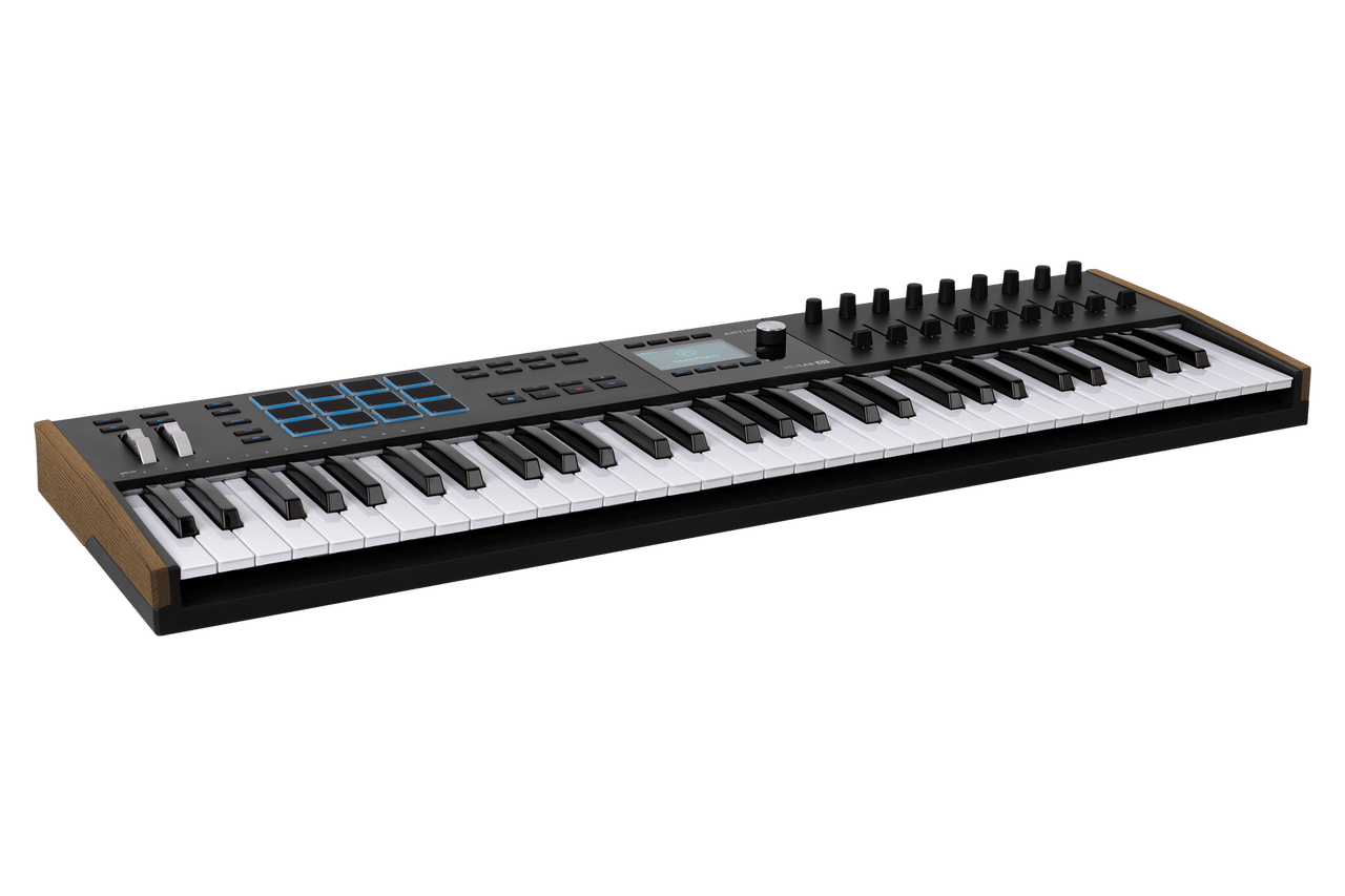 Arturia Keylab Mk3 61-key Midi Controller - Black (231632) | Musician Madness
