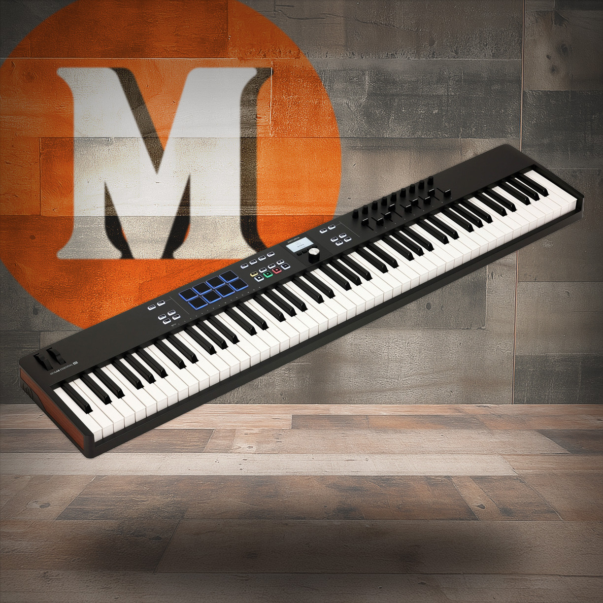 Arturia KeyLab Essential Mk3 88-Key MIDI Controller - Black