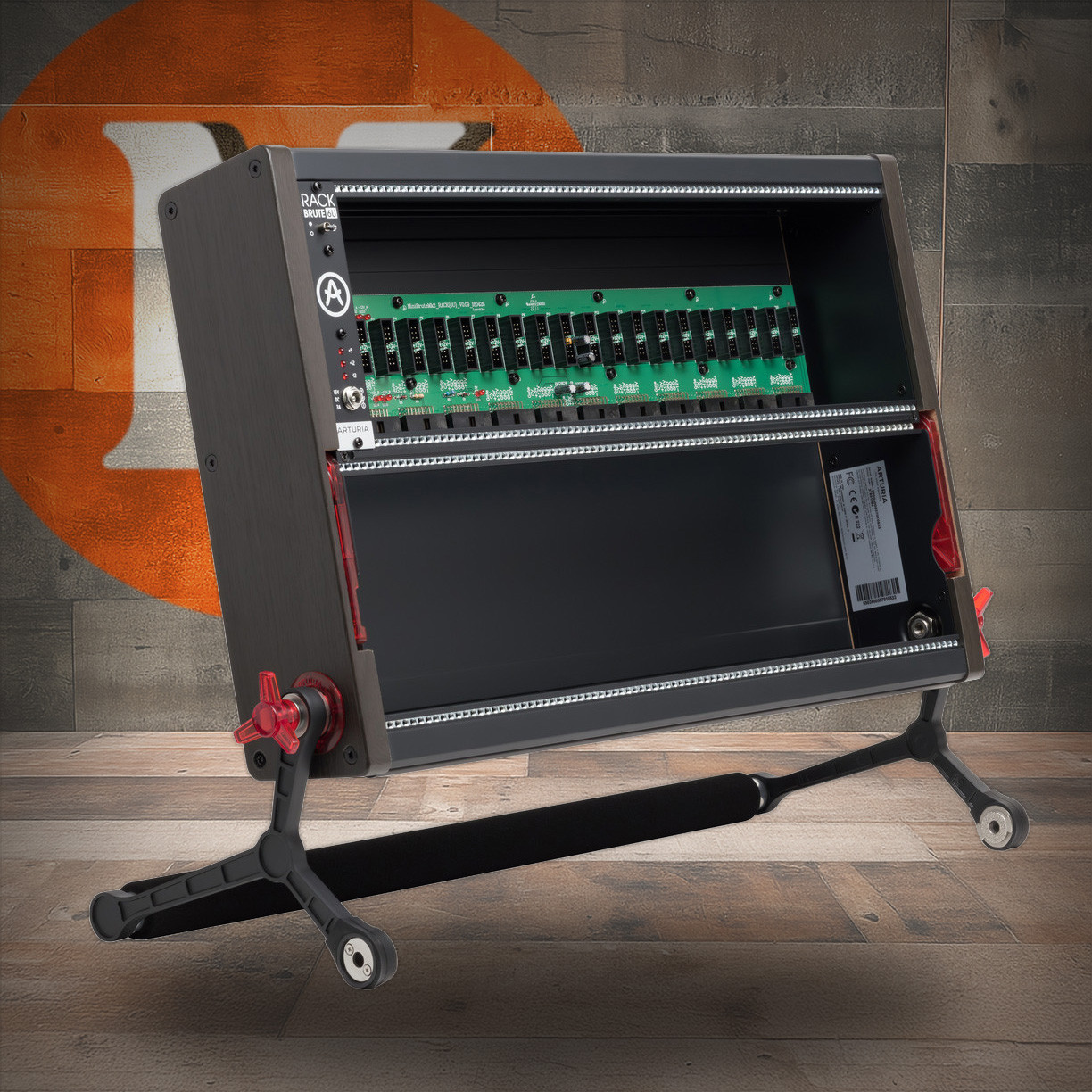 Arturia Rackbrute 6U Arturia Rackbrute 6u Noir Eurorack Case