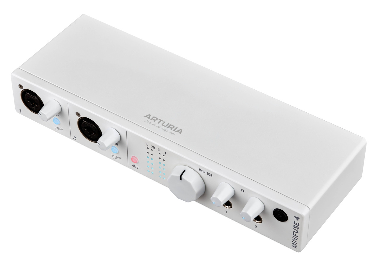 Arturia Minifuse 4 Usb Audio Interface - White (800113) | Musician Madness