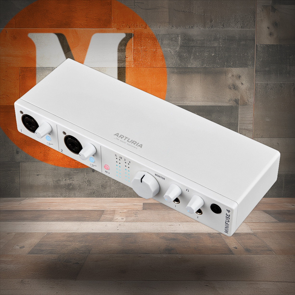 Arturia Minifuse 4 Usb Audio Interface - White (800113) | Musician