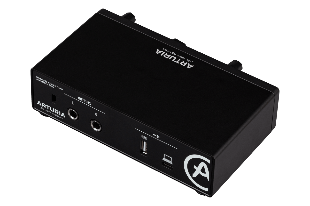 Arturia MiniFuse 1 USB Audio Interface - Black (800101) | Musician Madness