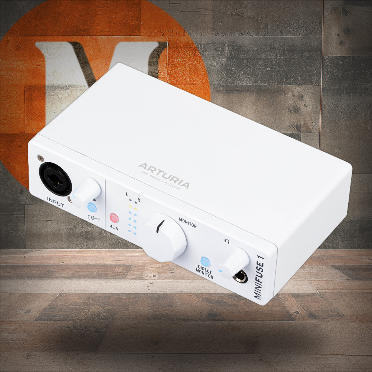 Arturia MiniFuse 1 USB Audio Interface - White (800111) | Musician Madness