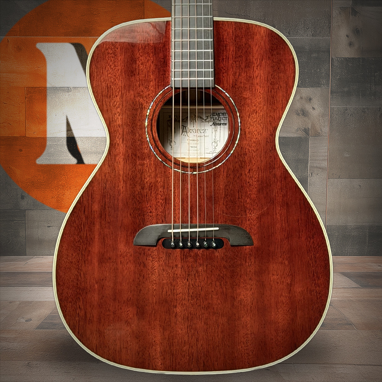 Alvarez Yairi Masterworks Honduran OM Cutaway Acoustic Guitar - Second (FYM66HDX) | Musician Madness