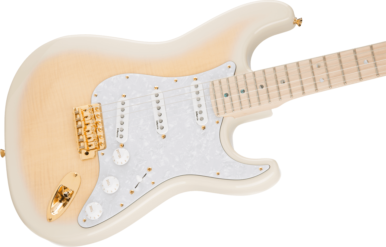 Fender Richie Kotzen Stratocaster Maple Fingerboard, Transparent White Burst | Musician Madness