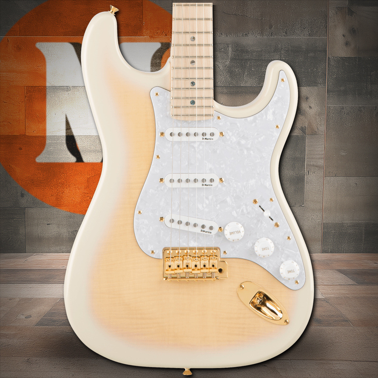Fender Richie Kotzen Stratocaster Maple Fingerboard, Transparent White Burst | Musician Madness